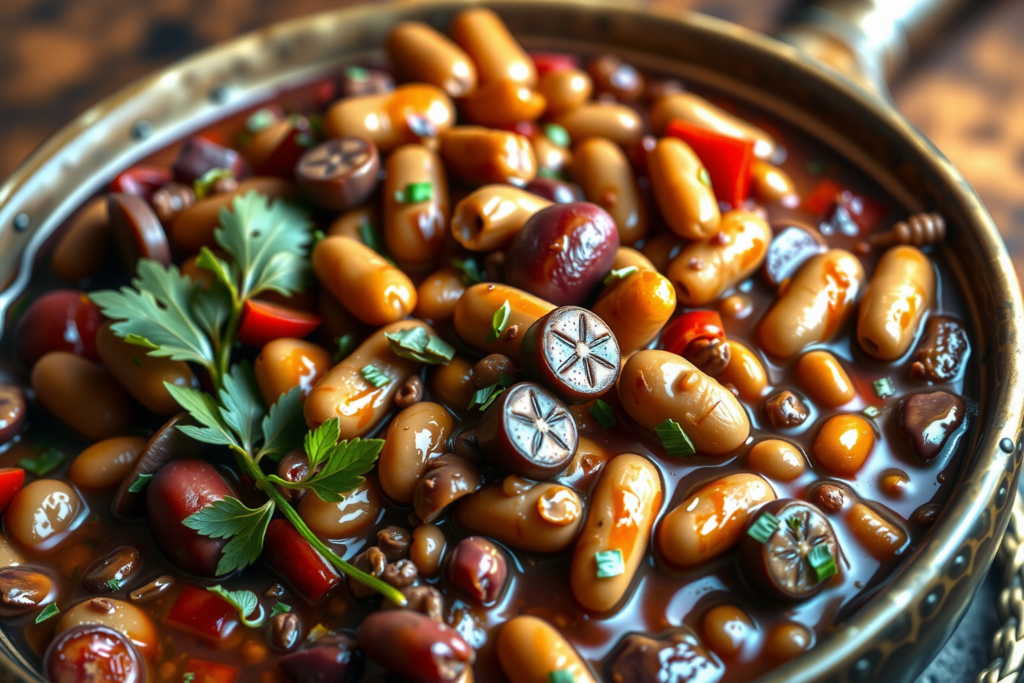 Receta deliciosa de frijoles con chorizo: ¡sabor y tradición en un solo plato!