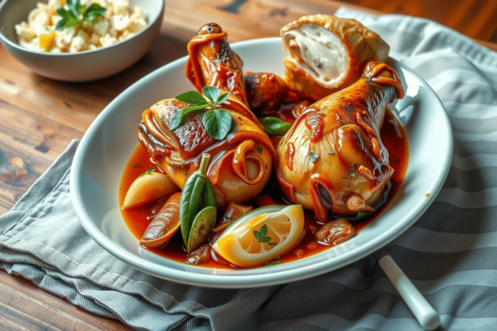 Receta fácil de pollo en salsa: ¡Delicioso plato para disfrutar en casa!