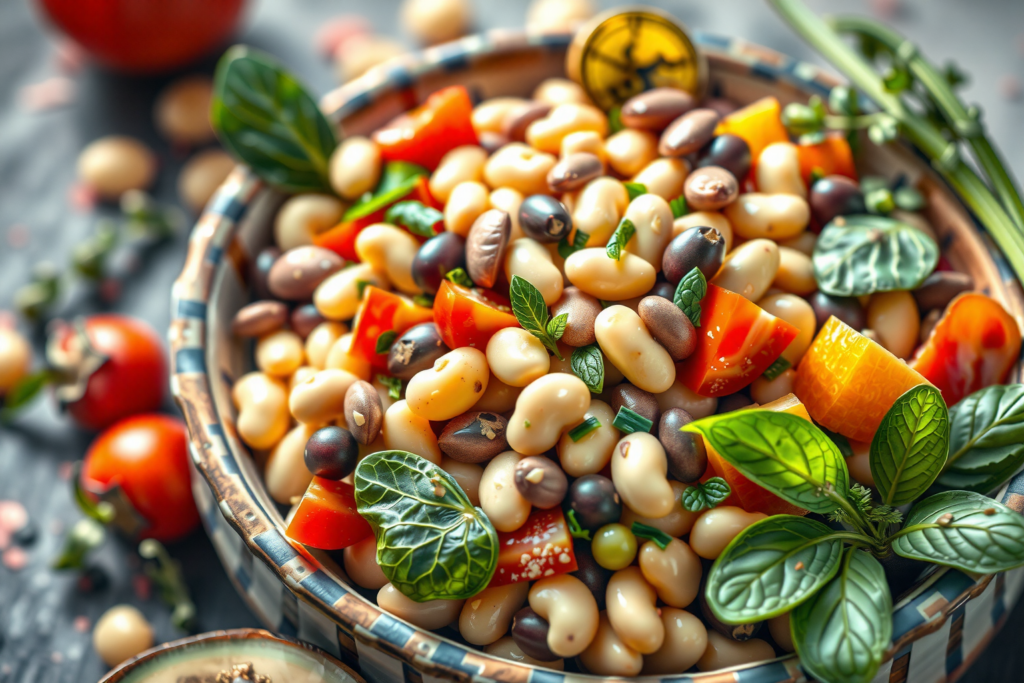 Receta fácil y deliciosa de ensalada de frijol para disfrutar en casa