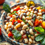 Receta fácil y deliciosa de ensalada de frijol para disfrutar en casa