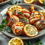 Receta fácil y deliciosa de pollo al limón para sorprender a toda la familia