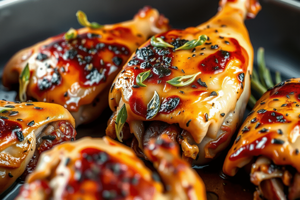 Receta fácil de muslos de pollo al horno: ¡Sabrosos y jugosos en solo unos pasos!