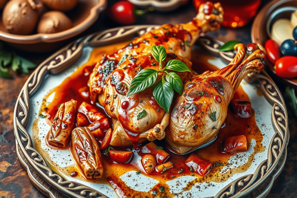 Receta tradicional de pollo al chilindrón: ¡Aprende a preparar este delicioso plato español!