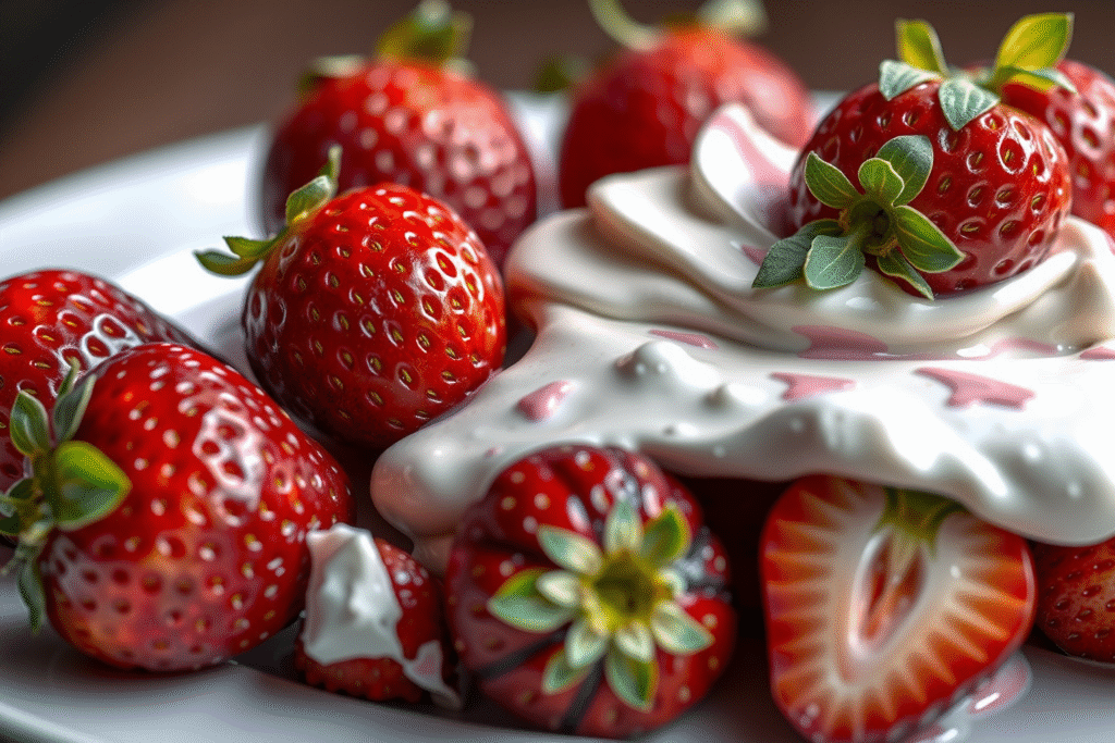 Deliciosa receta de fresas con crema y lechera: paso a paso y súper fácil de hacer