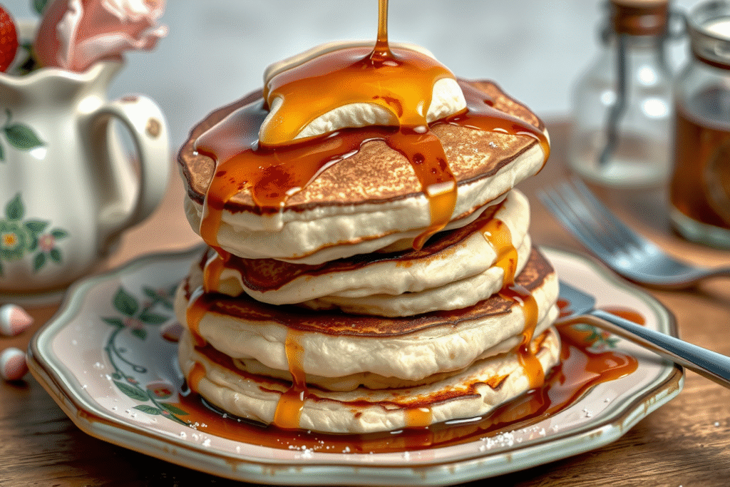 Receta de panqueques con dulce de leche: ¡Delicioso y fácil de preparar!
