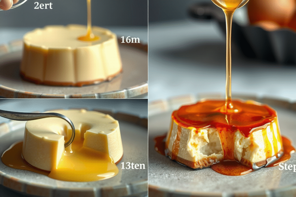 Deliciosa receta de flan de huevo: paso a paso para preparar el postre perfecto