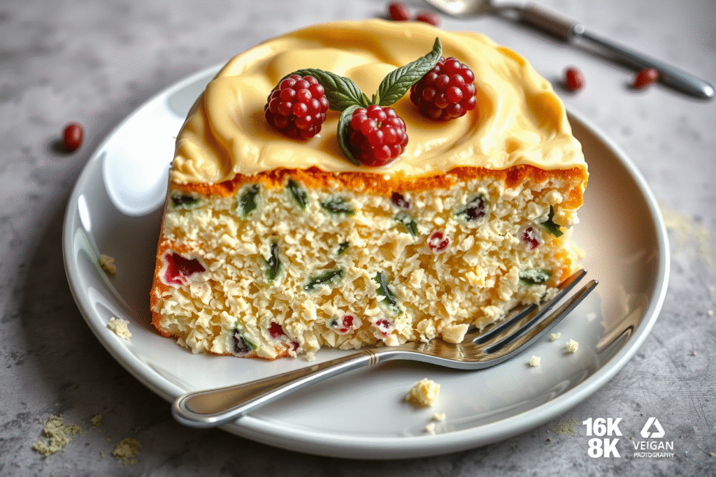 Receta de bizcochuelo vegano para torta: delicioso y fácil de preparar