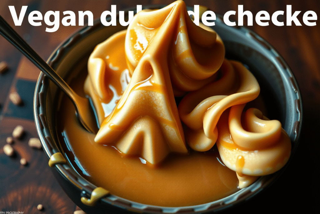 Dulce de leche vegano: receta fácil y deliciosa para disfrutar sin culpa