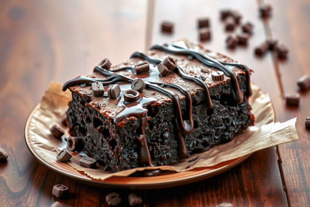 Delicioso brownie de chocolate vegano: receta fácil y saludable