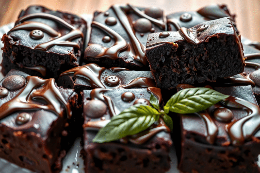 Receta de brownie vegano fácil: ¡Delicioso y saludable postre sin ingredientes de origen animal!
